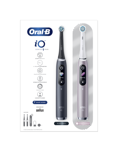 iOM9D.2J2.2AD Oral-B iO9 Duo Elektrinis Dantų...