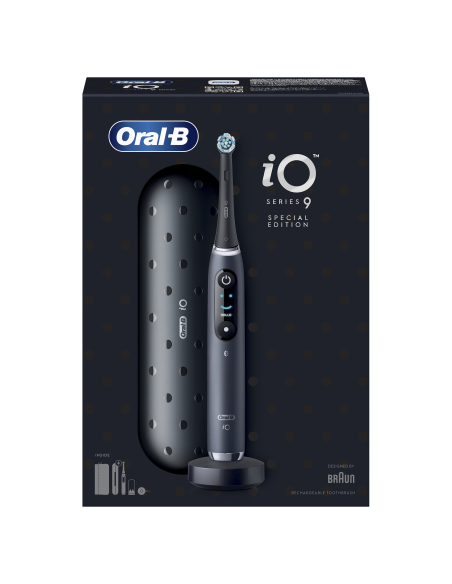 IOM9.1B2.2ADH Oral-B iO9 Elektriskā Zobu Birste Black Special Edition