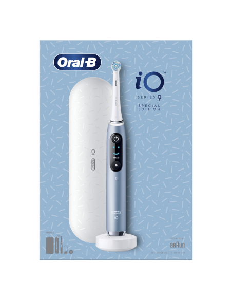 IOM9.1A1.1ADH Oral-B iO9 Elektrinis Dantų Šepetėlis Aqua Marine Special Edition