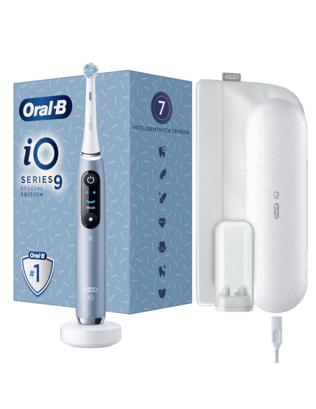 IOM9.1A1.1ADH Oral-B iO9 Elektrinis Dantų Šepetėlis Aqua Marine Special Edition