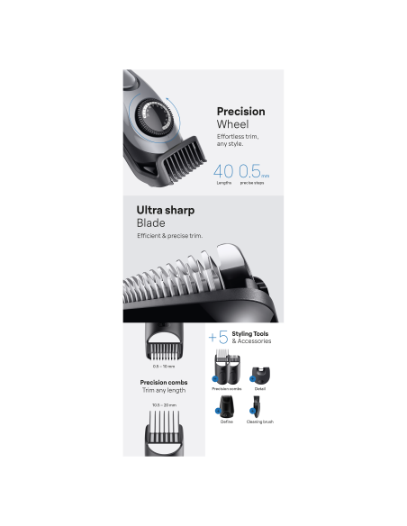 BT3560 Braun Bārdas Trimmeris