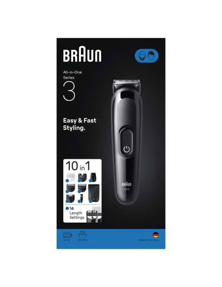 AIO3560  Braun Kirpimo Rinkinys Viskas Viename 10in1