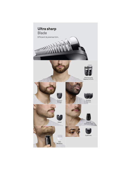AIO3560  Braun Kirpimo Rinkinys Viskas Viename 10in1