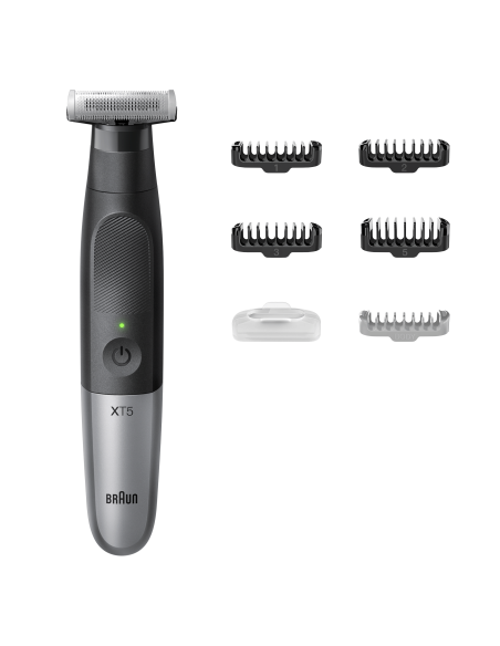XT5100 Braun Series X Bārdas Trimmeris, Elektriskais Skuveklis un Trimmeris Vīrieša Kermeņa Apmatojumam
