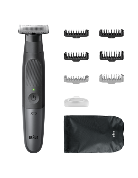 XT5200 Braun Series X habemetrimmer/piirel, pardel ja kehahoolduskomplekt meestele