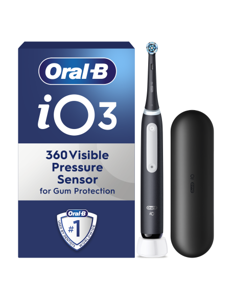 iOG3.1A6.0BK Oral-B iO3 elektriline hambahari Matt Black+TC