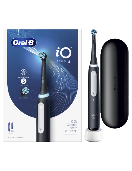iOG3.1A6.0BK Oral-B iO3 elektriline hambahari Matt Black+TC