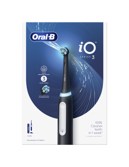 iOG3.1A6.0BK Oral-B iO3 elektriline hambahari Matt Black+TC