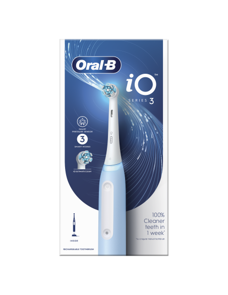 iOG3.1A6.0 Oral-B iO3 Elektriskā Zobu Birste Ice Blue