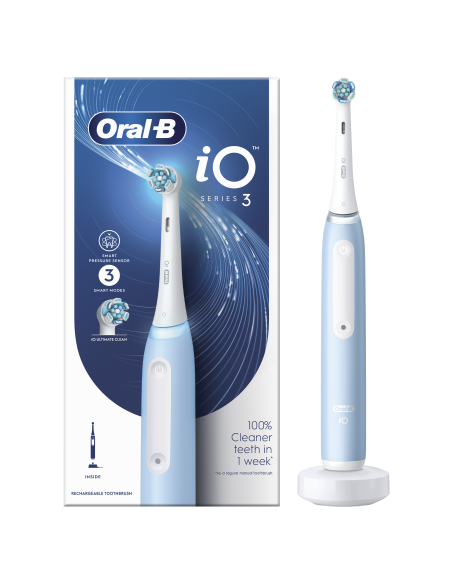 iOG3.1A6.0 Oral-B iO3 Elektriskā Zobu Birste Ice Blue