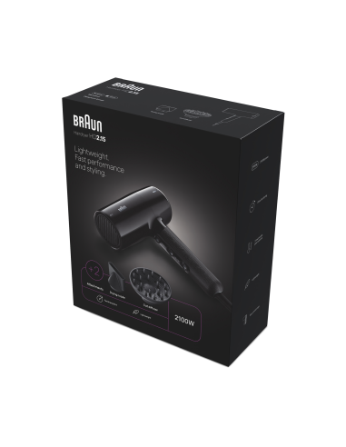 HD2.1 Braun föön BRHD215E