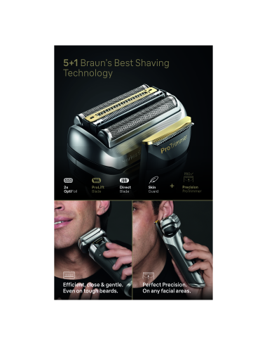 9577CC Barzdaskutė Series 9 Pro+ Kelioninis...