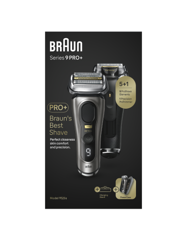 9525S Barzdaskutė Series 9 Pro+ Nešiojamas...