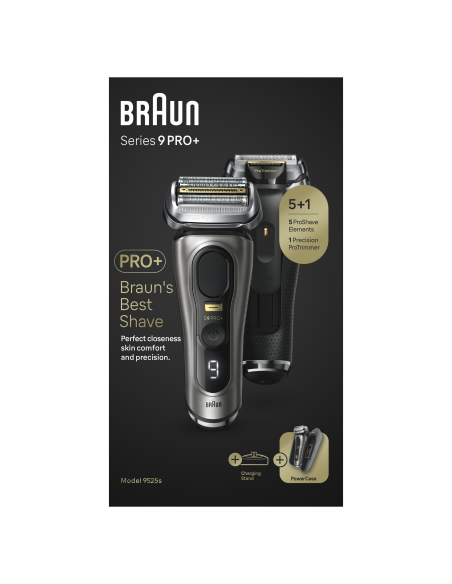 9525S Barzdaskutė Series 9 Pro+ Nešiojamas PowerCase Jkrovimo Dėklas