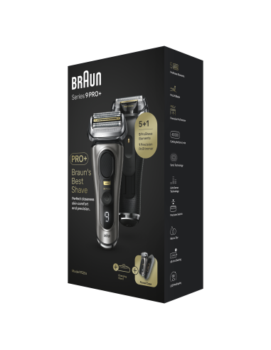 9525S Barzdaskutė Series 9 Pro+ Nešiojamas...