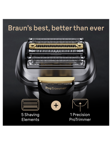 9525S Barzdaskutė Series 9 Pro+ Nešiojamas...