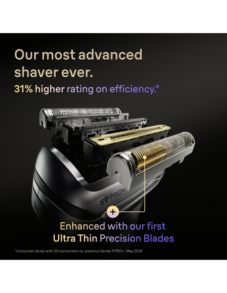 9667CC Barzdaskutė Series 9 PRO+ Clean&Charge / silver