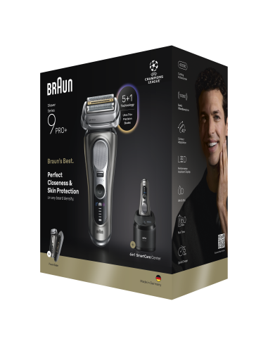 9675CC Barzdaskutė Series 9 PRO+ Clean&Charge...