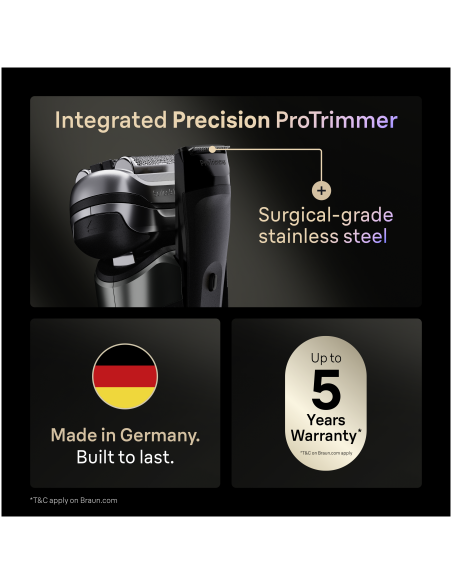 9625S Skuveklis Series 9 PRO+ Power Case / grey