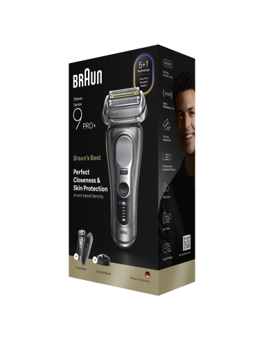 9625S Skuveklis Series 9 PRO+ Power Case / grey