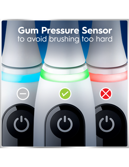 iOM6.1A6.BC Oral-B iO6 Elektrinis Dantų Šepetėlis White