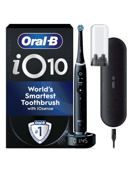 iOM10.1B4.2AD Oral-B iO10 Elektrinis Dantų Šepetėlis Black booster