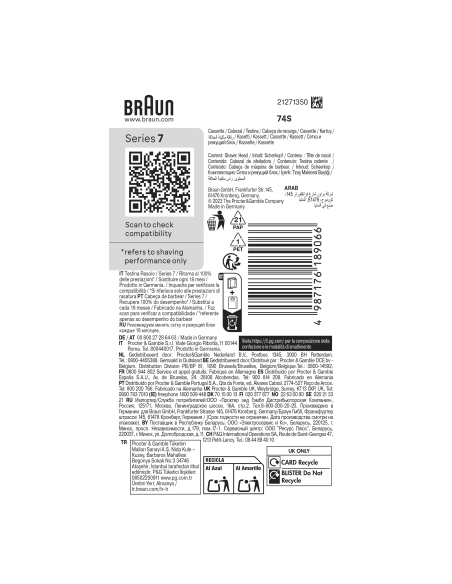 74S Series 7 pardli varulõikeblokk