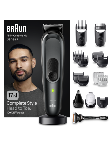 MGK7491  Braun Trimmeru Komplekts Viss Vienā