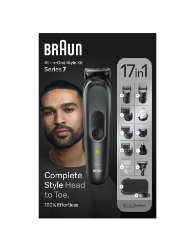 MGK7491  Braun Trimmeru Komplekts Viss Vienā