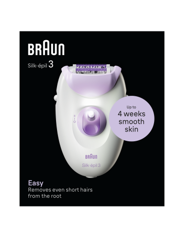 SE3-000 Braun Silk•épil 3 Epiliatorius