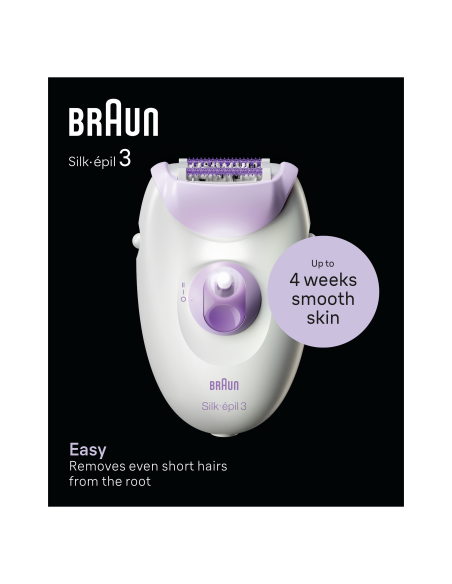 SE3-000 Braun Silk•épil 3 Epiliatorius