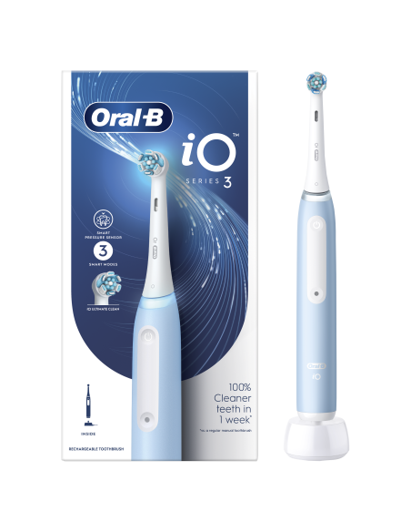iOG3.1A6.0 Oral-B iO3 Elektriskā Zobu Birste Ice Blue