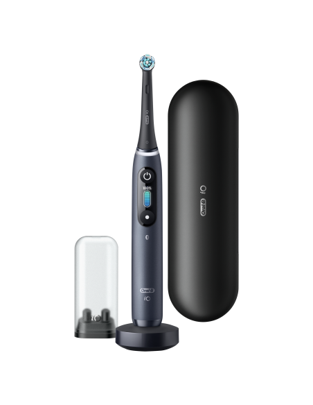 iOM8.1B2.2BD Oral-B iO8 Elektrinis Dantų Šepetėlis Black Onyx