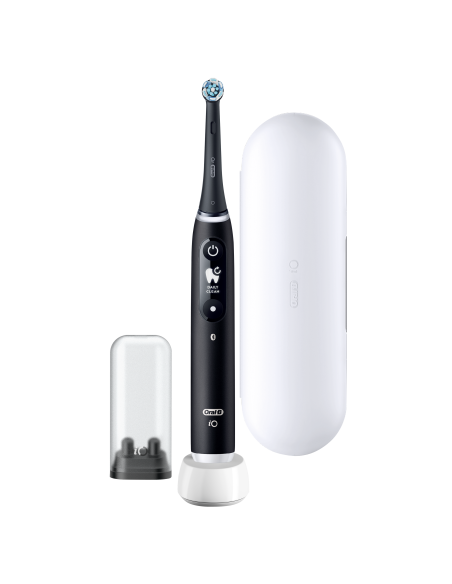 iOM6.1B6.3DK Oral-B iO6 Elektrinis Dantų Šepetėlis Black Onyx