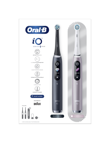 iOM9D.2J2.2AD Oral-B iO9 Duo Elektrinis Dantų...