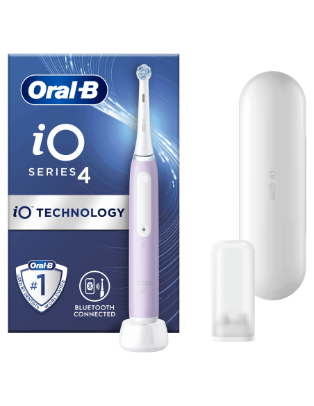 iOG4.1A6.1DK Oral-B iO4 Elektrinis Dantų Šepetėlis Lavender