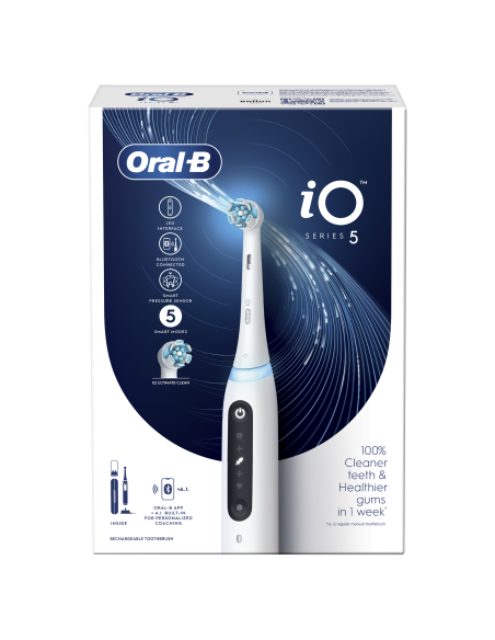 iOG5.1A6.1DK Oral-B iO5 Elektriskā Zobu Birste Quite White 