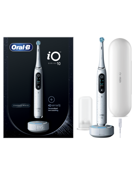 iOM10.1A3.1AD Oral-B iO10 Elektrinis Dantų Šepetėlis Stardust White