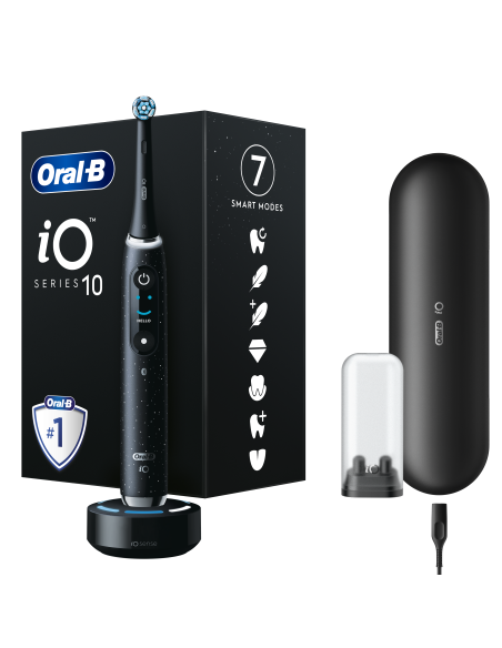iOM10.1B4.2AD Oral-B iO10 Elektriskā Zobu Birste Cosmic Black