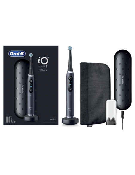 IOM9.1B2.2ADH Oral-B iO9 Elektriskā Zobu Birste Black Special Edition