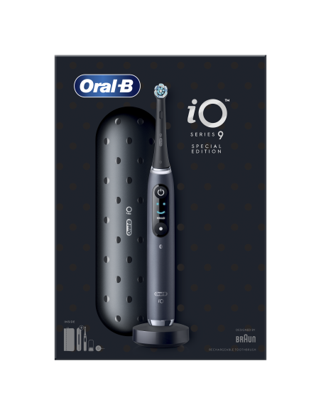 IOM9.1B2.2ADH Oral-B iO9 Elektriskā Zobu Birste Black Special Edition