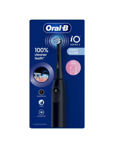 iOS2.1D9.0 Oral-B iO2 Elektriskā Zobu Birste Night Black