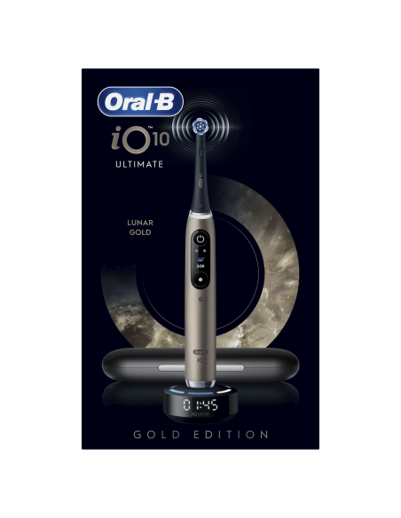iOM10.1B4.AD Oral-B iO10 Gold Elektriskā Zobu Birste +TC