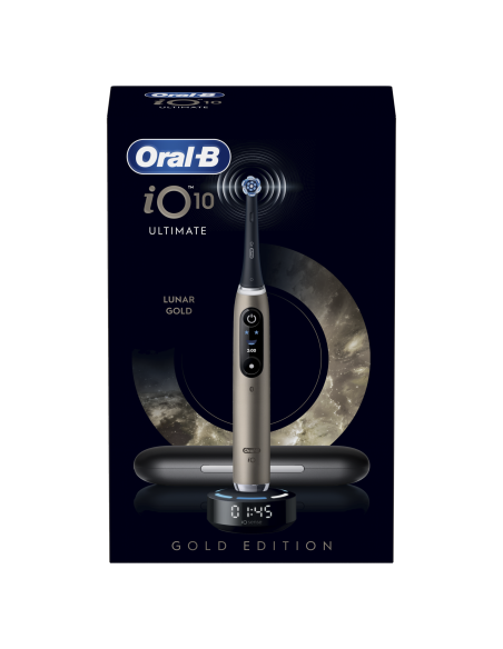 iOM10.1B4.AD Oral-B iO10 Gold Elektriskā Zobu Birste +TC