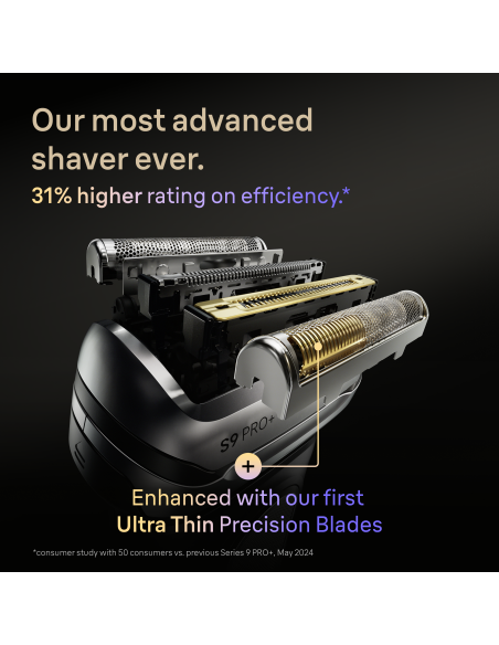 9667CC Barzdaskutė Series 9 PRO+ Clean&Charge / silver