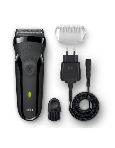 300s Braun Series 3 laetav pardel, must