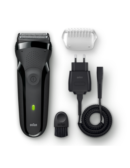 300s Braun Series 3 laetav pardel, must