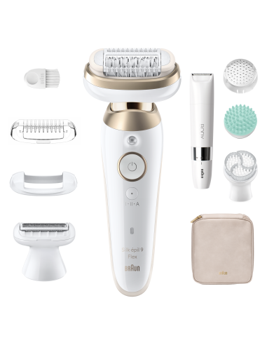 Braun Silk•épil 9 Flex SkinSpa epilaator +...