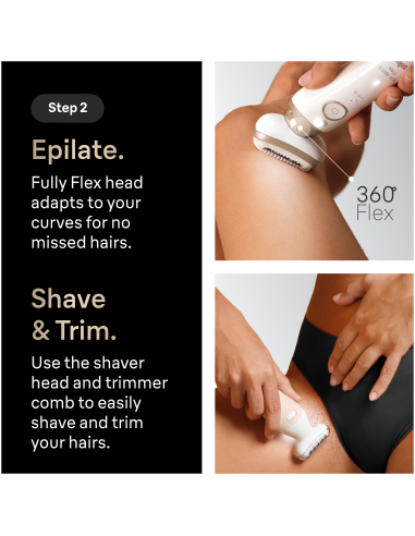 SES9-481 3D Braun Silk•épil 9 Flex SkinSpa...
