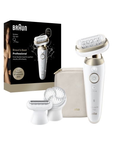 3D Braun Silk•épil 9 Flex Epilaator